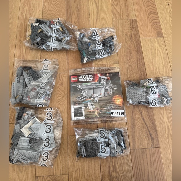 Lego 75103 Star Wars First Order Transporter New in Sealed Bags No Box